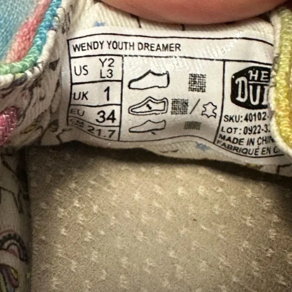 Hey Dude Wendy Dreamer Girls 2 Slip‎ On Lightweight
